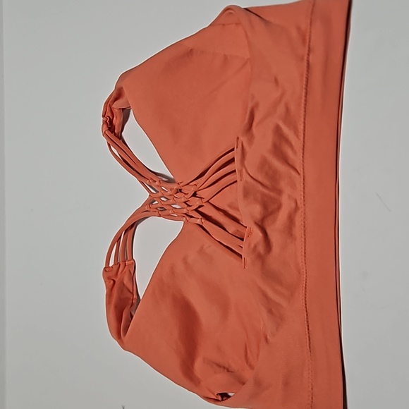 Pro Fit Seamless Pull Over Padded Sports Bra Size L #W-771 - Picture 3 of 9